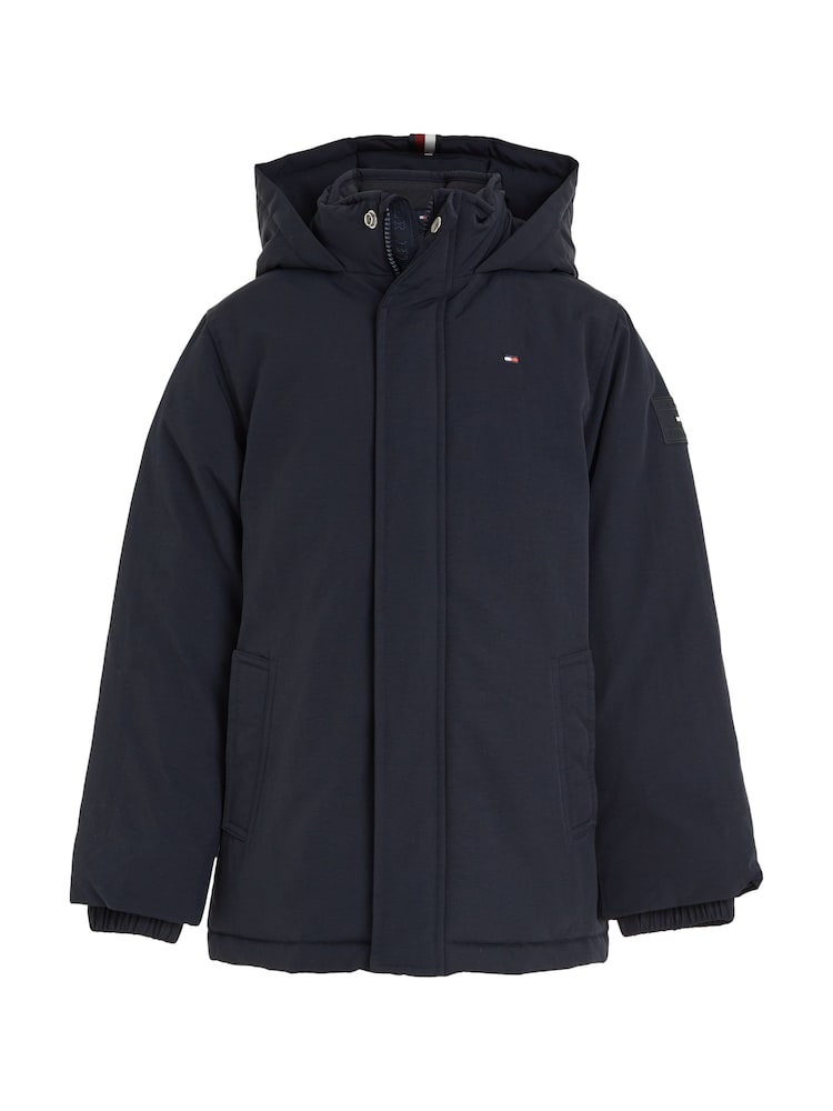 Tommy Hilfiger Blue Kids Essential Parka Jacket - Image 4 of 6