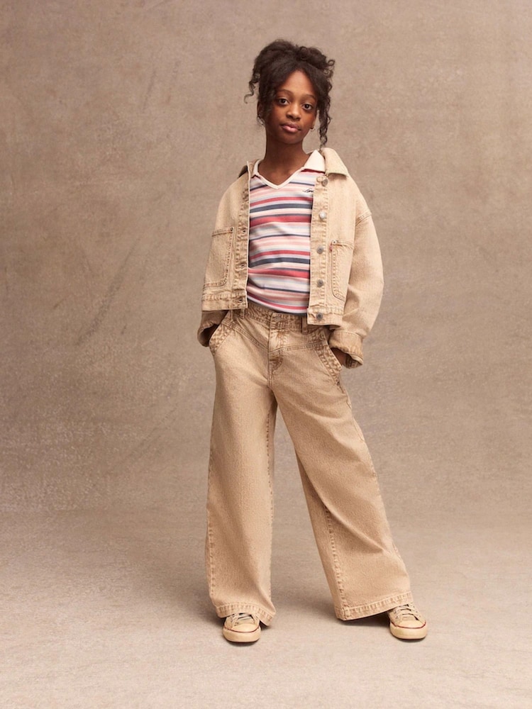 Levi's® Natural 94' Baggy Wide Leg Yoke Jeans - Image 1 of 7 Levi's® Natural 94' Baggy Wide Leg Yoke Jeans - Image 1 of 7