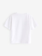 Black/White Short Sleeve Character T-Shirts 3 Pack (3mths-7yrs) - Image 3 of 3