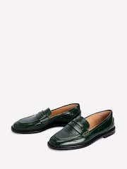 Boden Green Nya Penny Loafers A1805 - Image 3 of 5