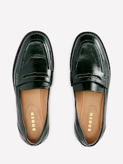 Boden Green Nya Penny Loafers A1805 - Image 4 of 5