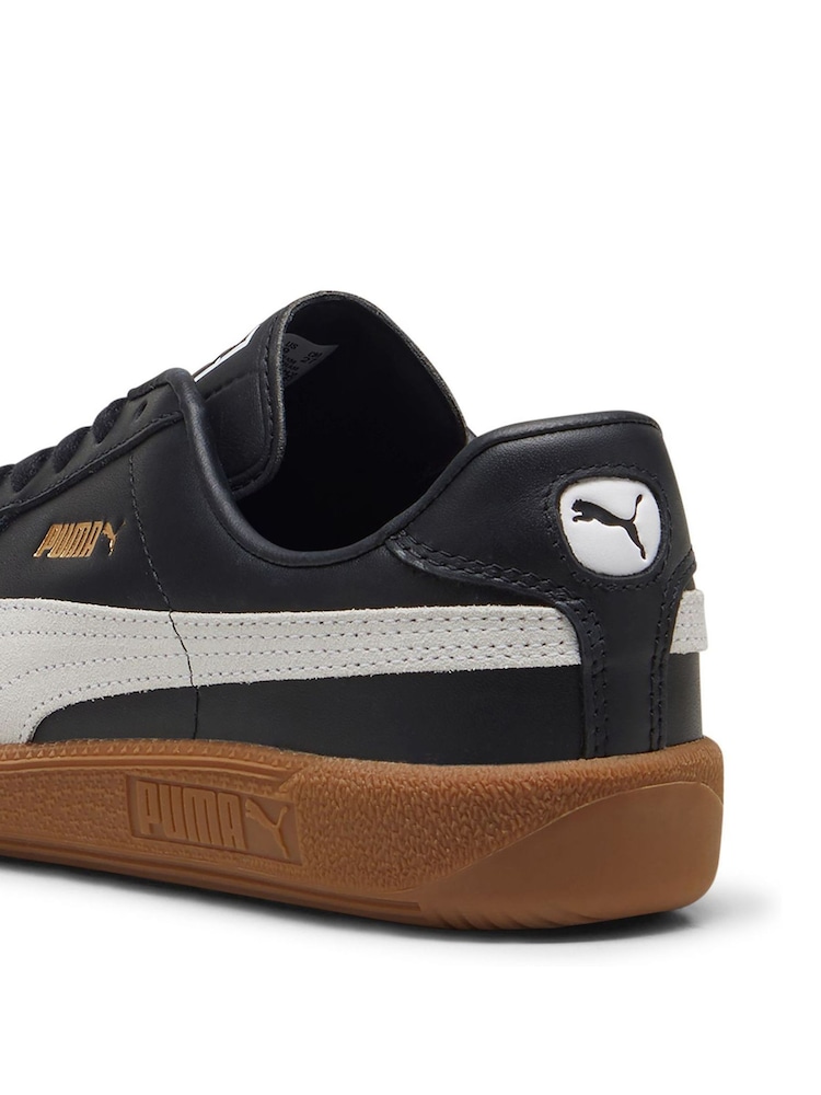 Puma Black Army Trainers - Image 6 of 6