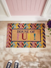 Multi House Of Fun Doormat - Image 1 of 5