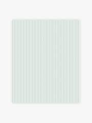 Sage Green Calm Stripe A4 Wallpaper Sample - Image 4 of 5