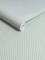 Sage Green Calm Stripe A4 Wallpaper Sample - Image 5 of 5