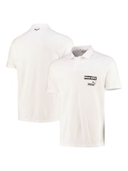 Puma White Manchester City Casuals Polo Shirt - Image 1 of 3