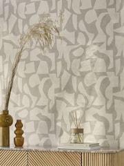 Natural Soft Minimal Geo A4 Wallpaper Sample - Image 1 of 5