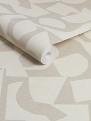 Natural Soft Minimal Geo A4 Wallpaper Sample - Image 5 of 5