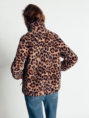 Boden Brown Alnwick Borg Jacket - Image 3 of 5