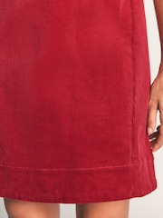 Boden Red Lou Cord Shift Dress - Image 2 of 6