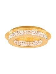 Eglo Gold Principe LED Crystal 50cm Ceiling Light - Image 5 of 6