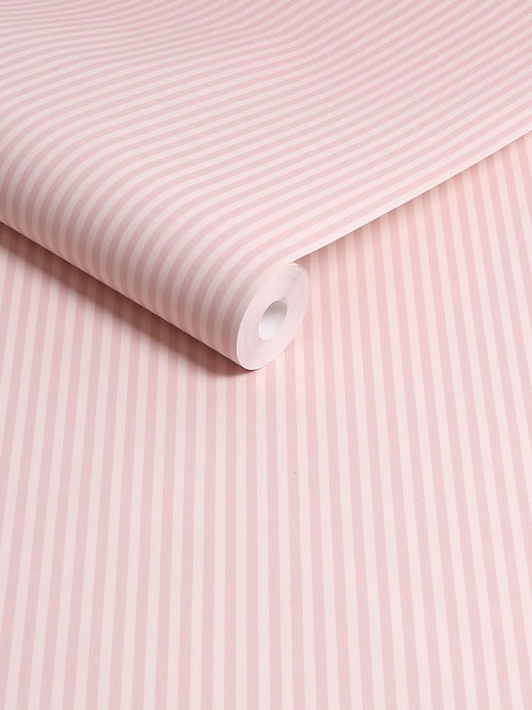Pink Calm Stripe A4 Wallpaper Sample - Image 5 of 5