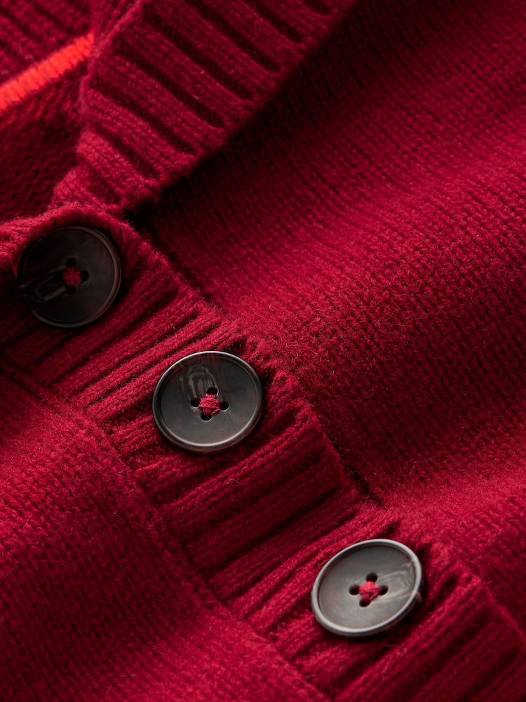 Boden Red Marta Merino Wool Sailor Top K1307 - Image 8 of 8