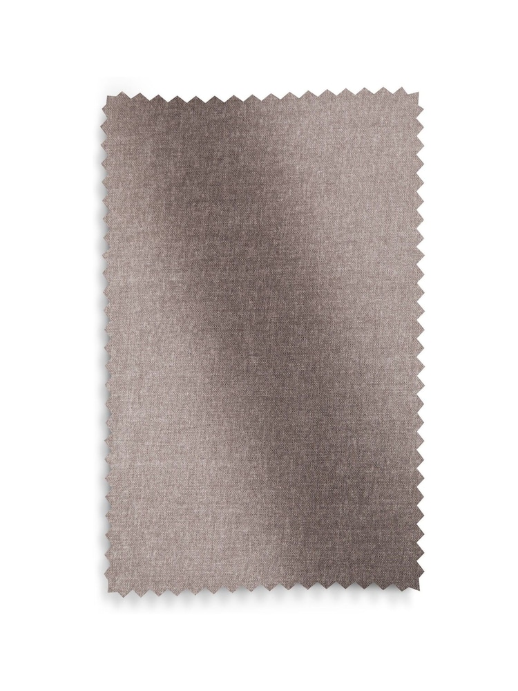 Mink Natural Sumptuous Velvet Hidden Tab Top Lined Curtains - Image 5 of 5