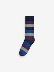 À rayures - Chaussettes confortables à semelle rembourrée - Image 10 of 12