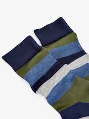 À rayures - Chaussettes confortables à semelle rembourrée - Image 12 of 12