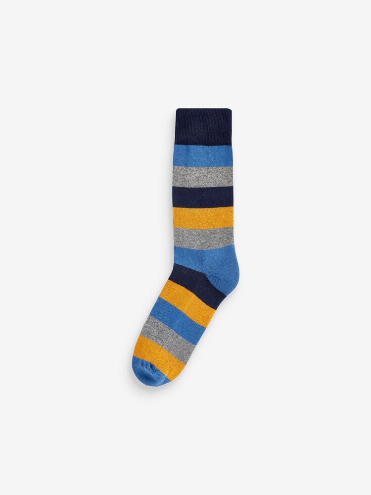 À rayures - Chaussettes confortables à semelle rembourrée - Image 3 of 12