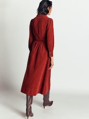 Boden Maeve Cord миди көйлек - 5суретінің 3 суреті