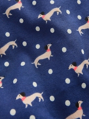 Boden Blue Snug Glow-In-The-Dark Pyjamas - Image 3 of 3