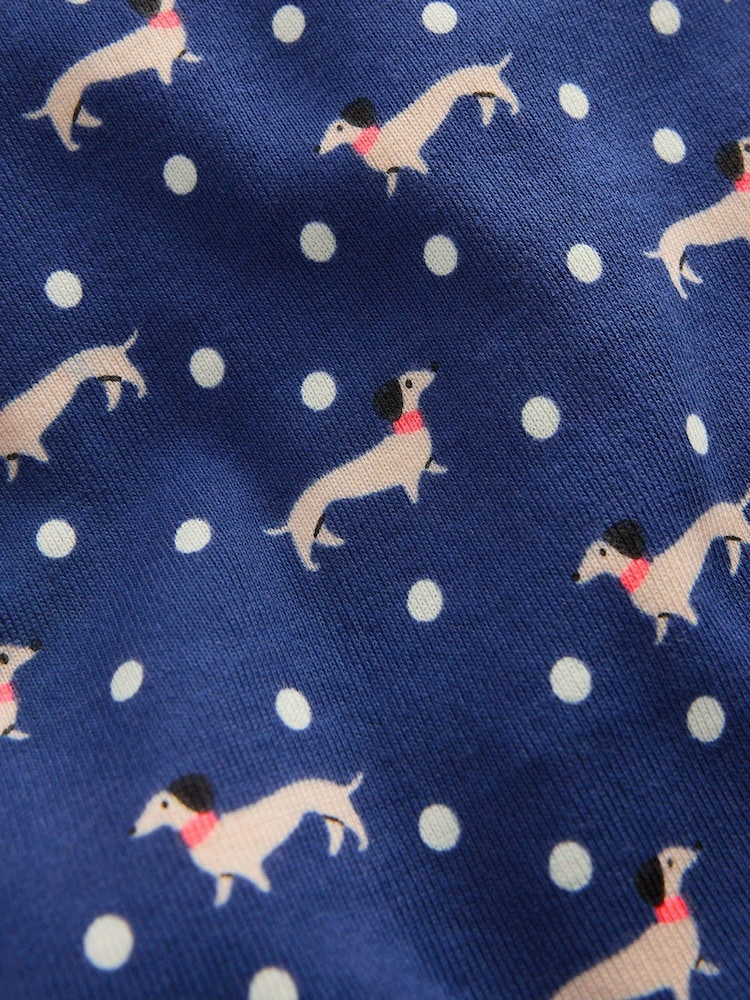 Boden Blue Snug Glow-In-The-Dark Pyjamas - Image 3 of 3 Boden Blue Snug Glow-In-The-Dark Pyjamas - Image 3 of 3