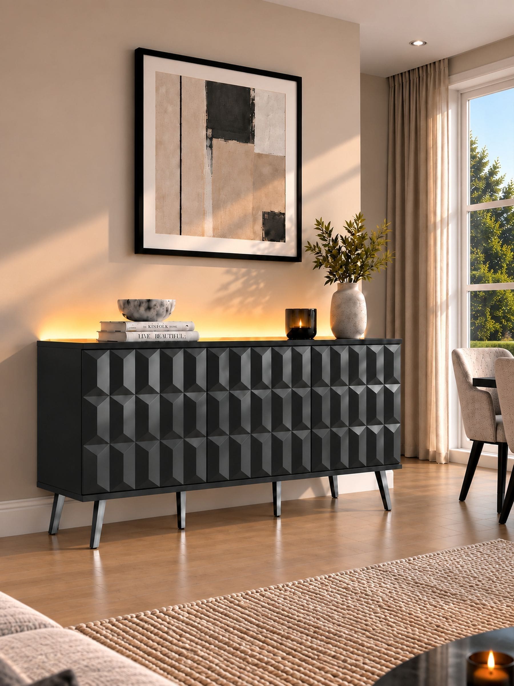 Frank Olsen Furniture Black Frank Olsen Elevate Sideboard - Image 2