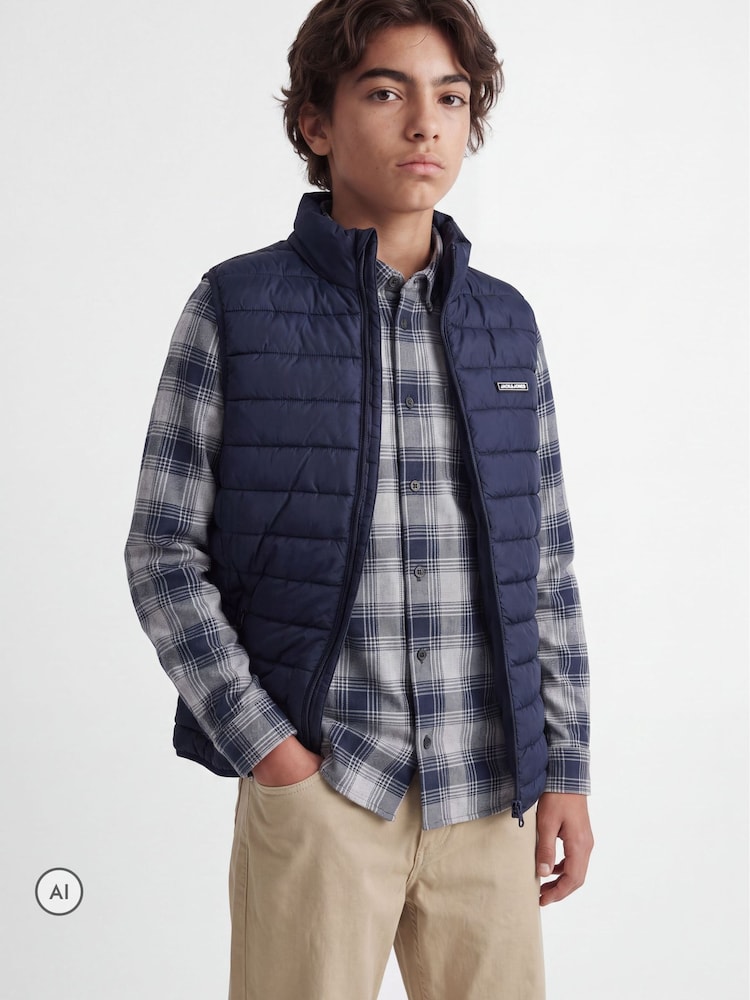 JACK & JONES JUNIOR וסט מרופד דק - תמונה 1 מתוך 6
