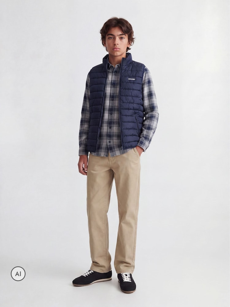 JACK & JONES JUNIOR וסט מרופד דק - תמונה 2 מתוך 6