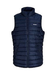 JACK & JONES JUNIOR וסט מרופד דק - תמונה 6 מתוך 6