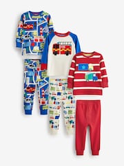Transport rouge/blanc - Pyjama Snuggle 3 Pack (9mths-8yrs) - Image 3 de 5