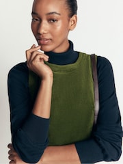 Boden Green Lou Cord Shift Dress - Image 2 of 6