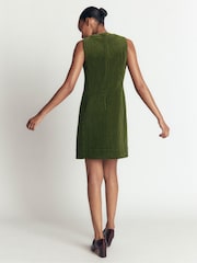 Boden Green Lou Cord Shift Dress - Image 5 of 6