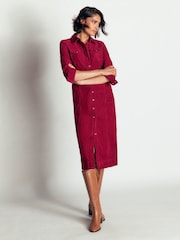 Boden Fleur Cord Midi Dress - Bild 4 von 5