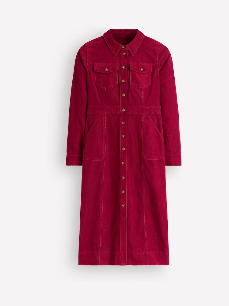 Boden Fleur Cord Midi Dress - Bild 5 von 5 Boden Fleur Cord Midi Dress - Bild 5 von 5