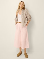 Monsoon Pink Drew High Waist Culottes - Image 3 of 5