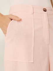 Monsoon Pink Drew High Waist Culottes - Image 4 of 5