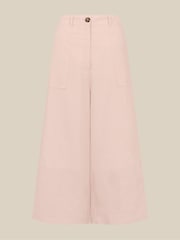 Monsoon Pink Drew High Waist Culottes - Image 5 of 5