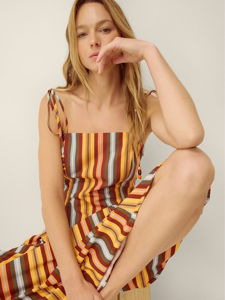 Monsoon Sydney Randig Cami Top - Bild 1 av 5