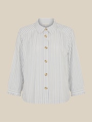 Monsoon White Gilly Stripe Shirt - Image 5 of 5