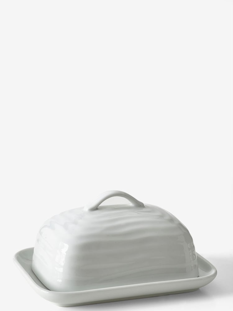 Plato para mantequilla con diseño grabado Malvern - Imagen 3 de 3