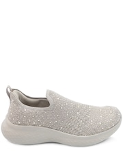 Pavers Natural Wide Fit Memory Foam Easy Step In Trainers - Image 3 of 5