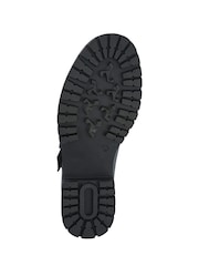 Pavers Plain Black Wide Fit Mary Jane Buckle Shoes with Chunky Sole - Image 5 of 5