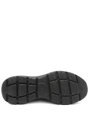 Pavers Black Extra Wide Easy Step In Trainers - Image 6 of 6