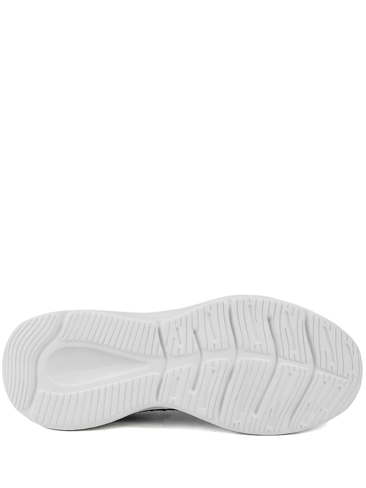 Pavers Blue Wide Fit Memory Foam Easy Step In Trainers - Image 6 of 6
