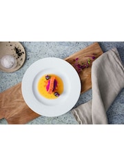 Villeroy & Boch White Manufacture Rock Dinner Plate - Image 1 of 3