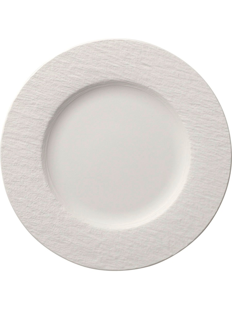 Villeroy & Boch White Manufacture Rock Dinner Plate - Image 2 of 3