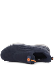 Pavers Blue Extra Wide Easy Step In Trainers - Image 5 of 6