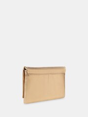 Whistles Gold Alicia Clutch - Image 2 of 4