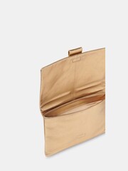 Whistles Gold Alicia Clutch - Image 3 of 4