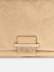 Whistles Gold Alicia Clutch - Image 4 of 4