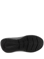 Pavers Black Wide Fit Memory Foam Easy Step In Trainers - Image 6 of 6